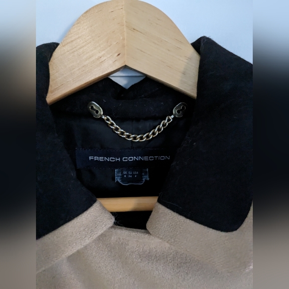 French Connection wool coat - Picture 2 of 3